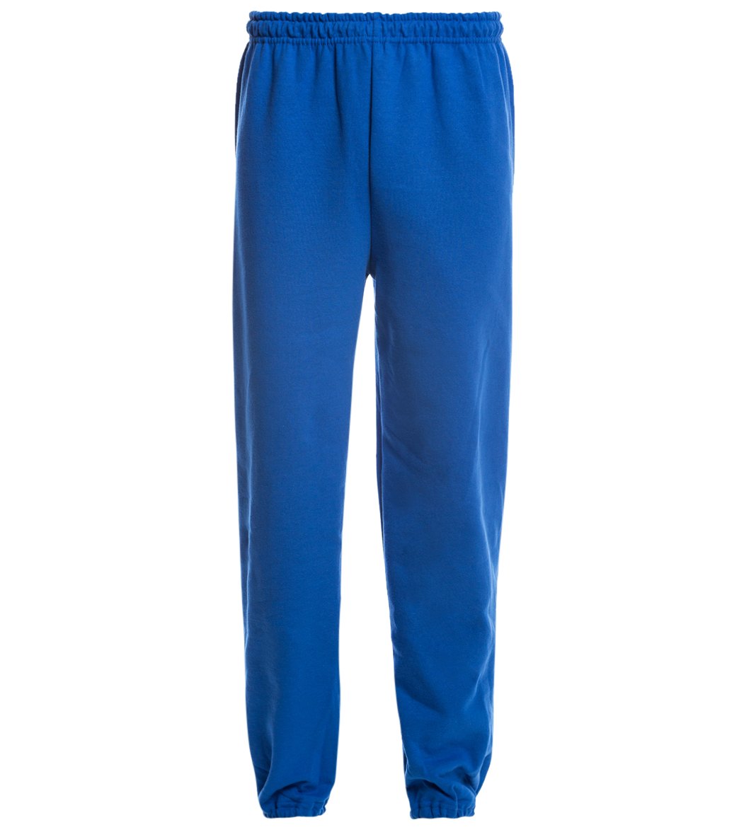 Heavy Blend Men's Adult Sweatpant - Royal Small Size Small Cotton/Polyester - Swimoutlet.com