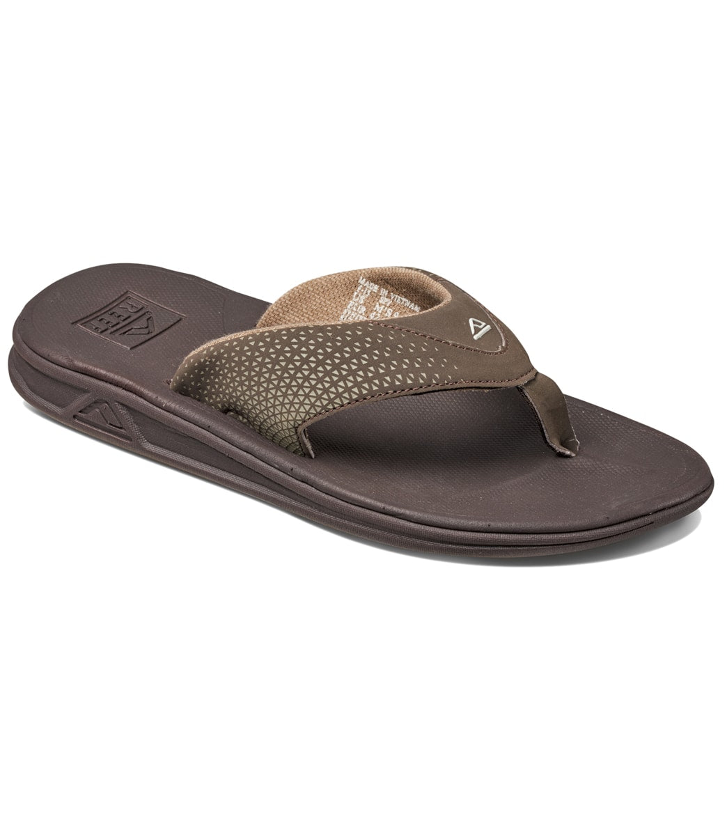 Reef men's rover shoes - brown 7 eva/foam/rubber - swimoutlet.com