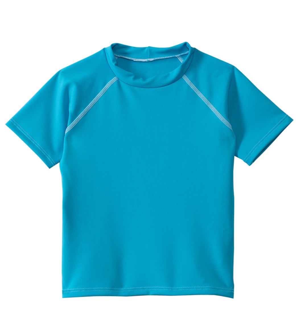 Dolfin men's kids' rashguard 2t-7 - turquoise 2t - swimoutlet.com