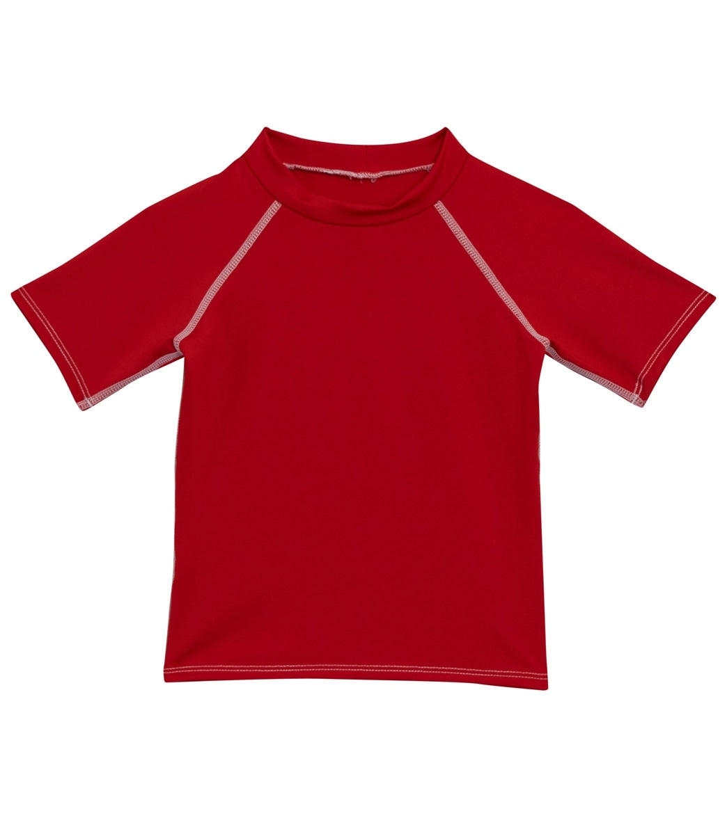 Dolfin Men's Kids' Rashguard 2T-7 - Red 2T - Swimoutlet.com