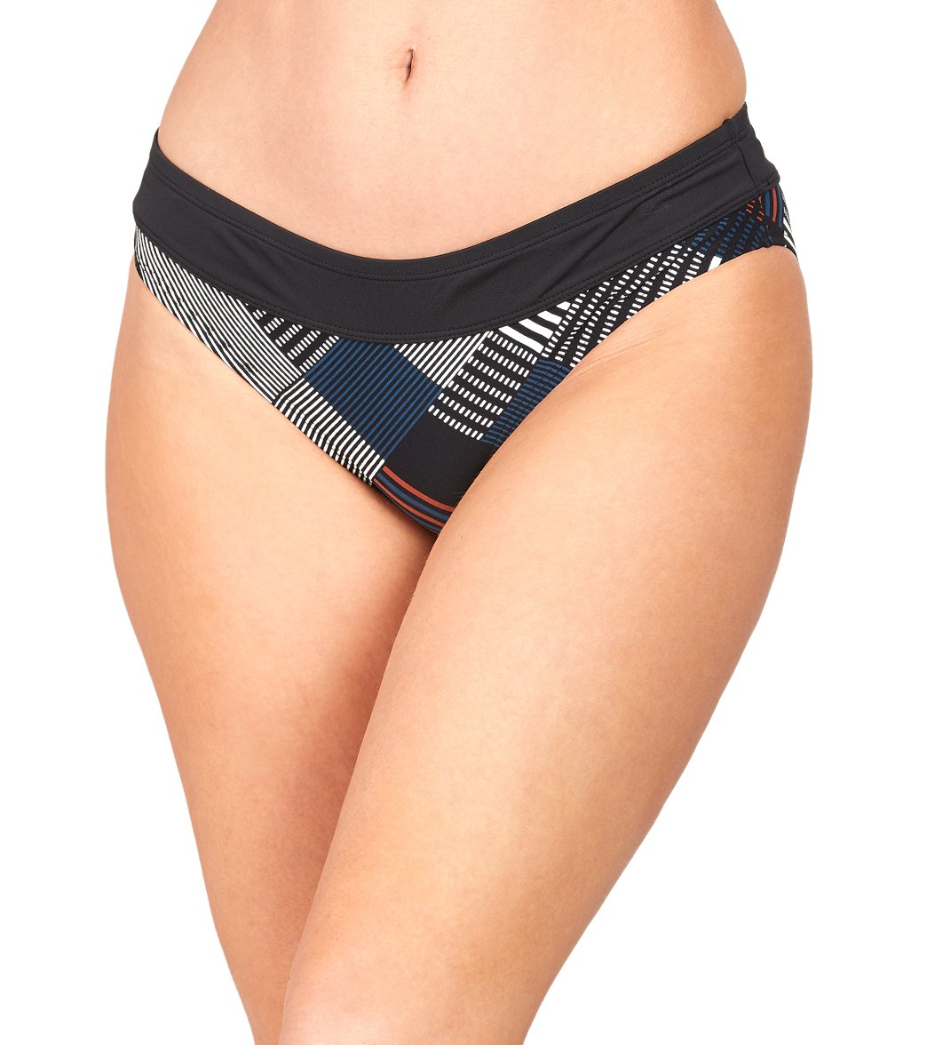 Carve Designs Stinson Bikini Bottom - Deco Xl Nylon/Spandex - Swimoutlet.com