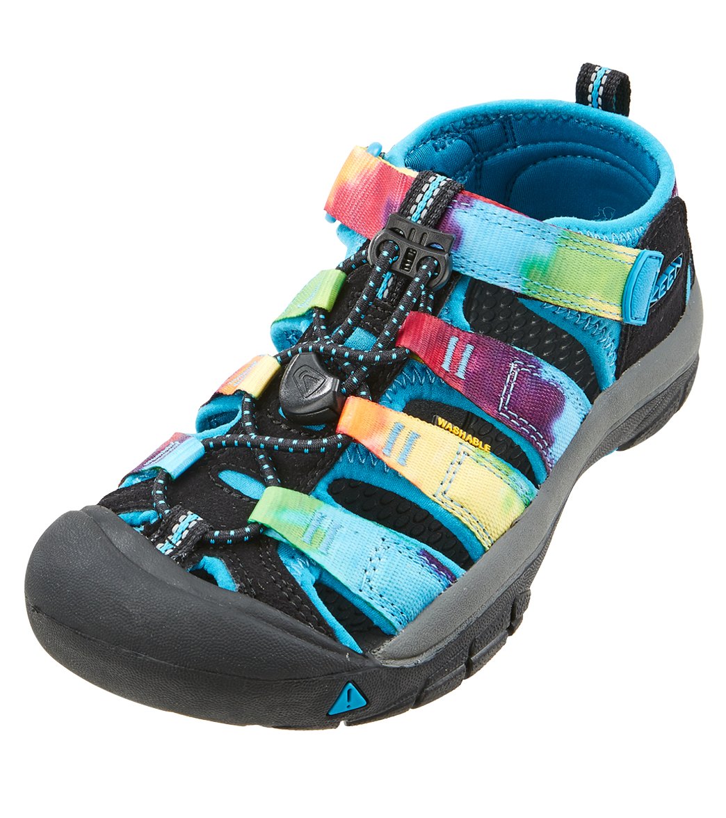 Keen Youth's Newport H2 Water Shoes - Rainbow Tie Dye 1 - Swimoutlet.com