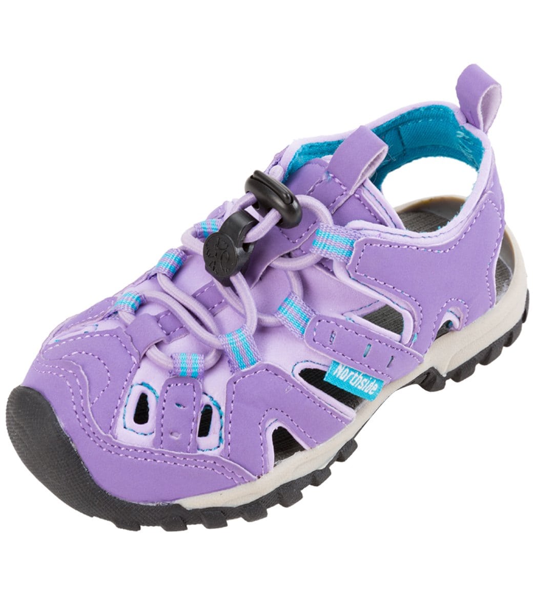 Northside Girls' Burke Ii Water Shoes - Purple/Blue 7 Faux-Suede - Swimoutlet.com