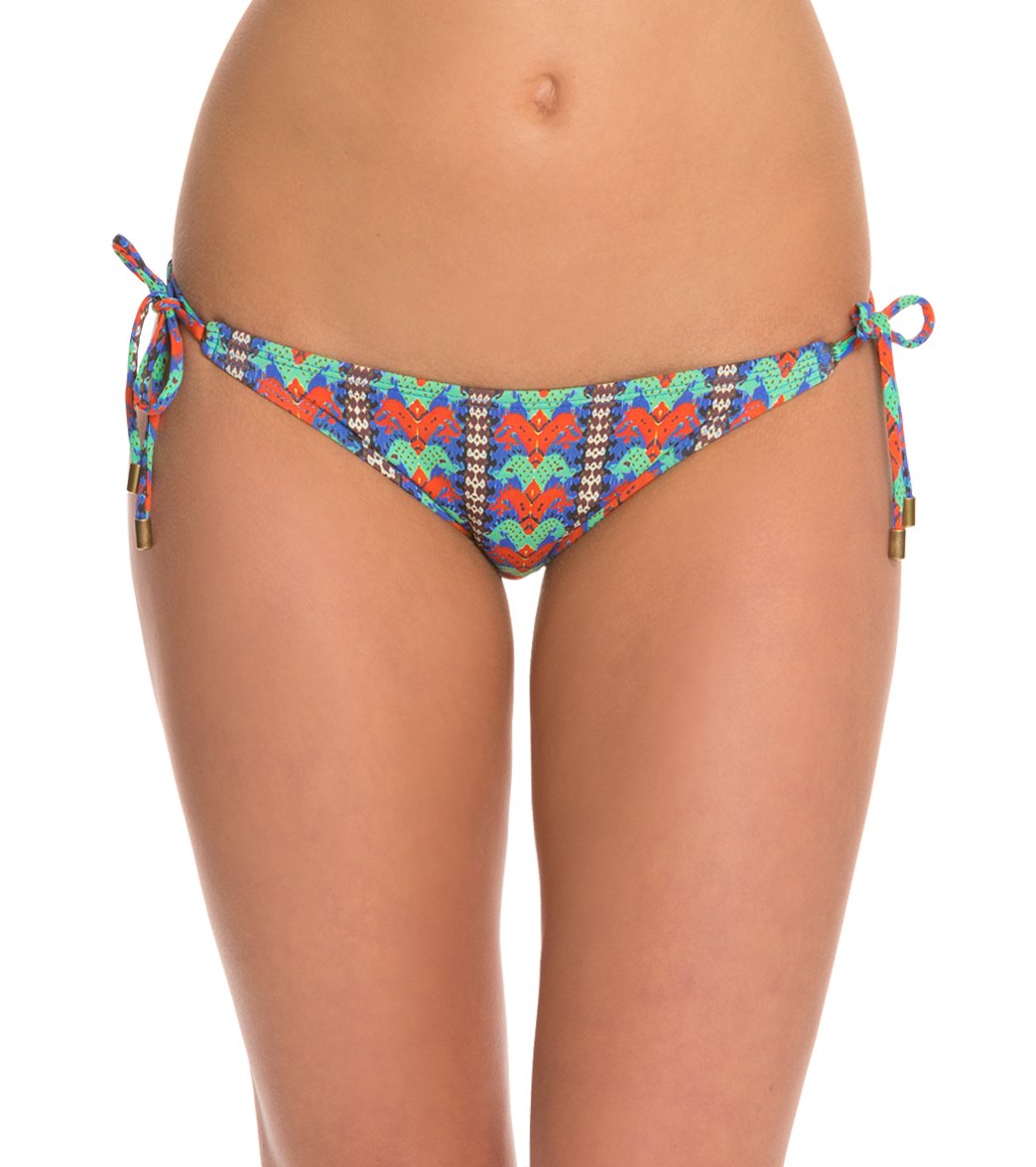 Sofia Kiev Tie Side Bikini Bottom - Multi Medium Elastane/Polyamide - Swimoutlet.com