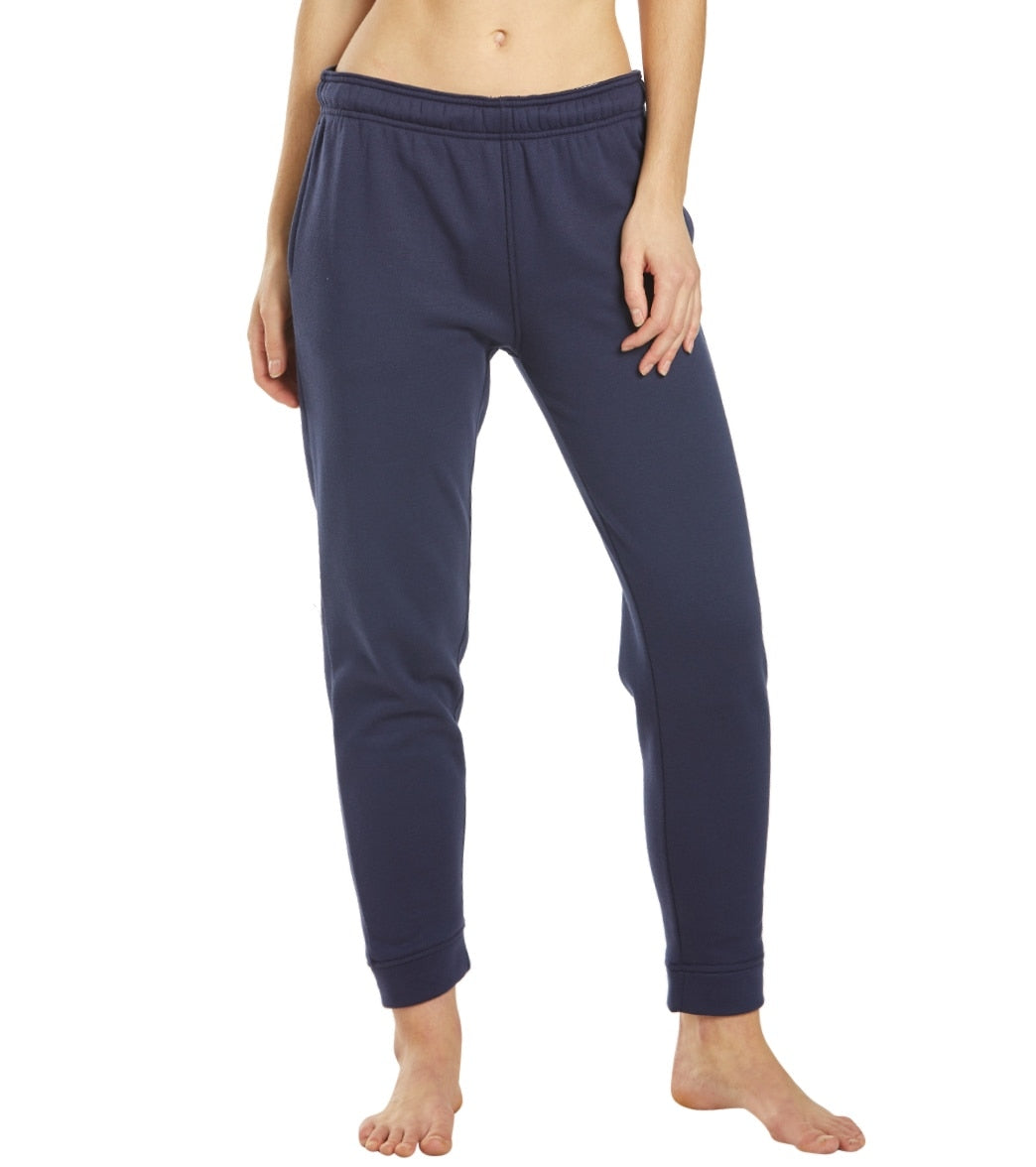 Speedo Women's Team Pants - Navy Medium Size Medium Cotton/Polyester - Swimoutlet.com