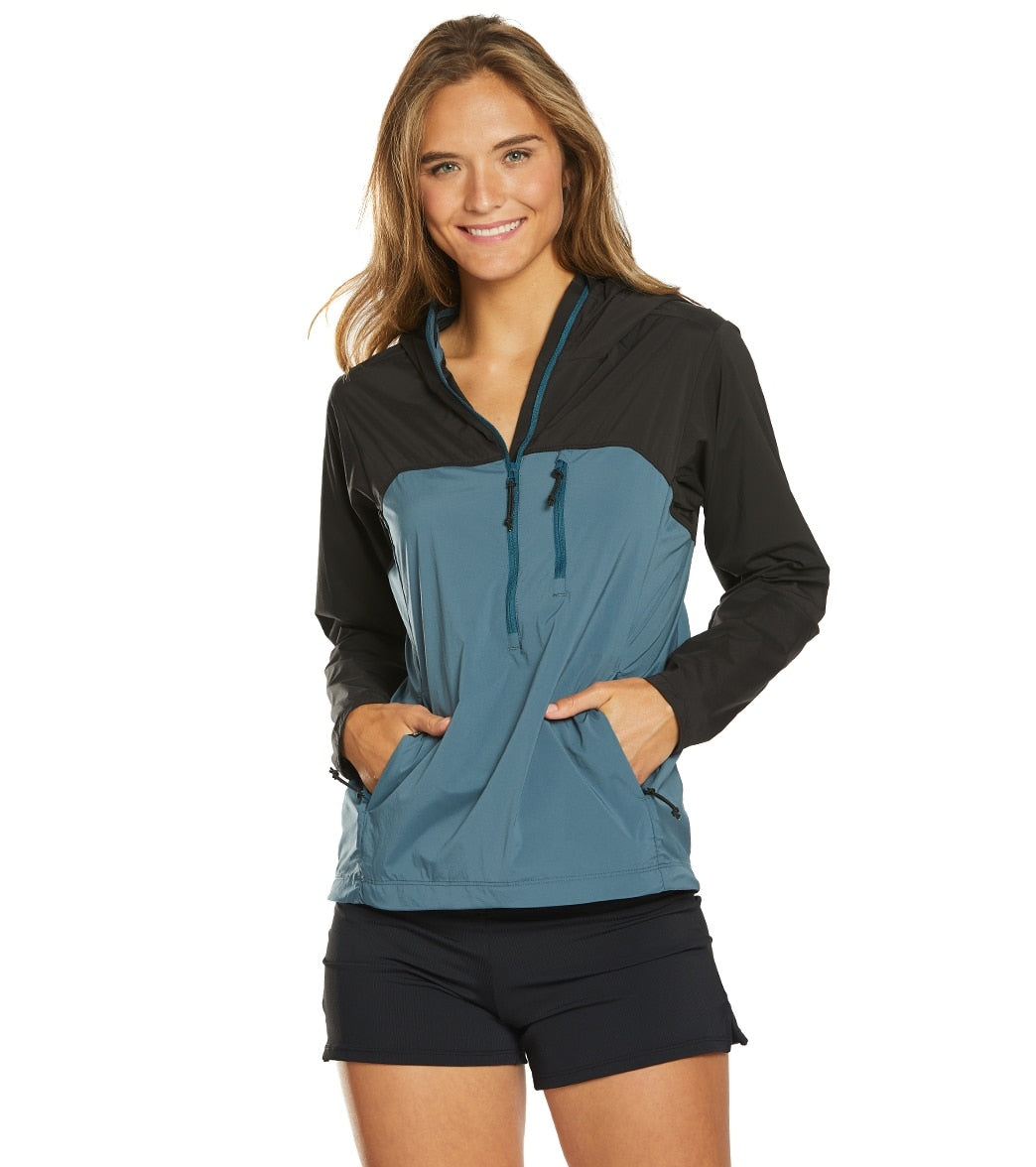 Dakine Women's Reserve Windbreaker Jacket - Black/Stargazer Medium Nylon/Polyurethane - Swimoutlet.com