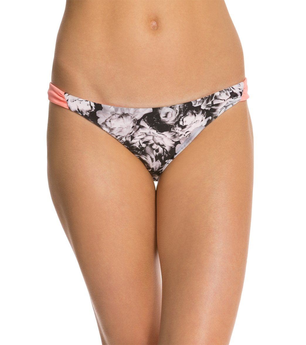 B.swim Bella Noir Two Faced Tab Bikini Bottom - X-Small - Swimoutlet.com