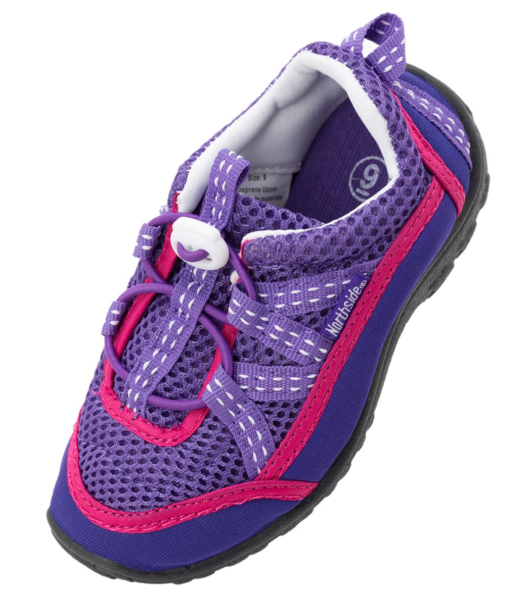 Northside Girls' Brille Ii Water Shoe - Lilac/Aqua 12 - Swimoutlet.com