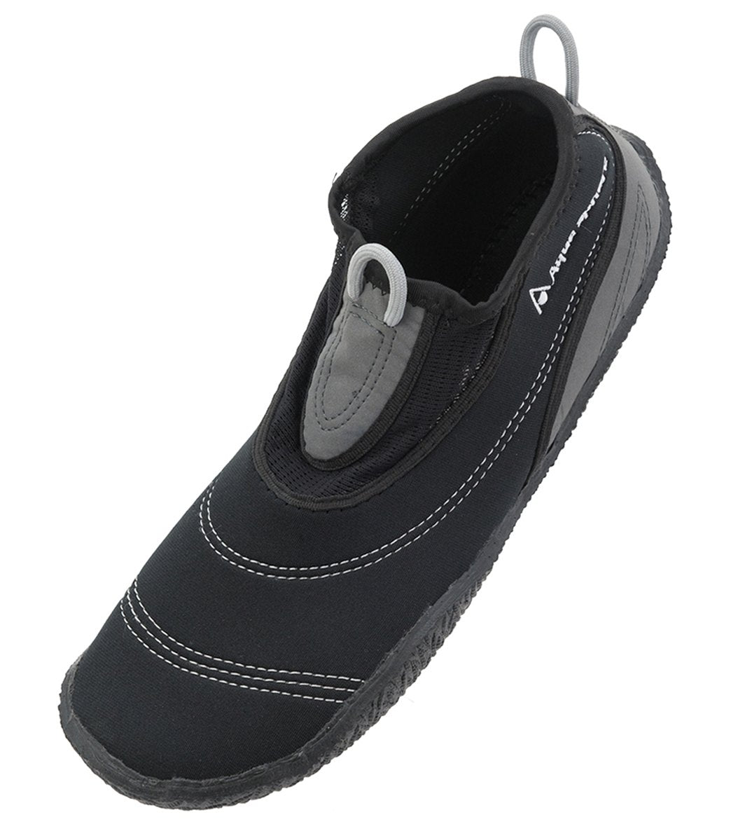 Aqua Sphere Men's Beachwalker Xp Water Shoes - Black/Silver 5 - Swimoutlet.com