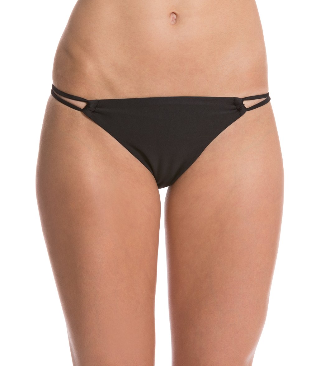 Aerin Rose Dahlia X Cut Bikini Bottom at SwimOutlet