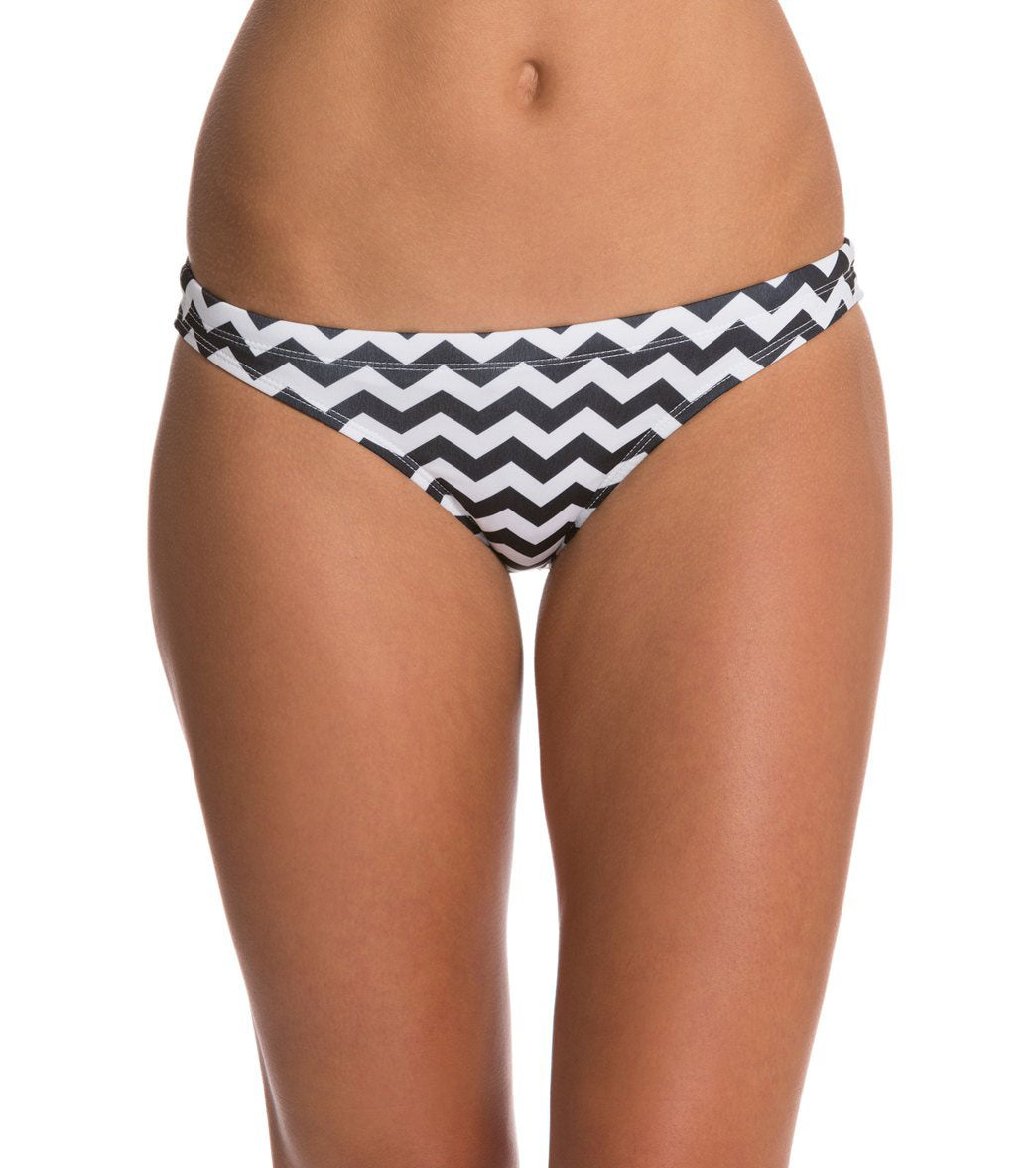 Eq Swimwear Zig Zag Streamline Bikini Bottom - Large - Swimoutlet.com