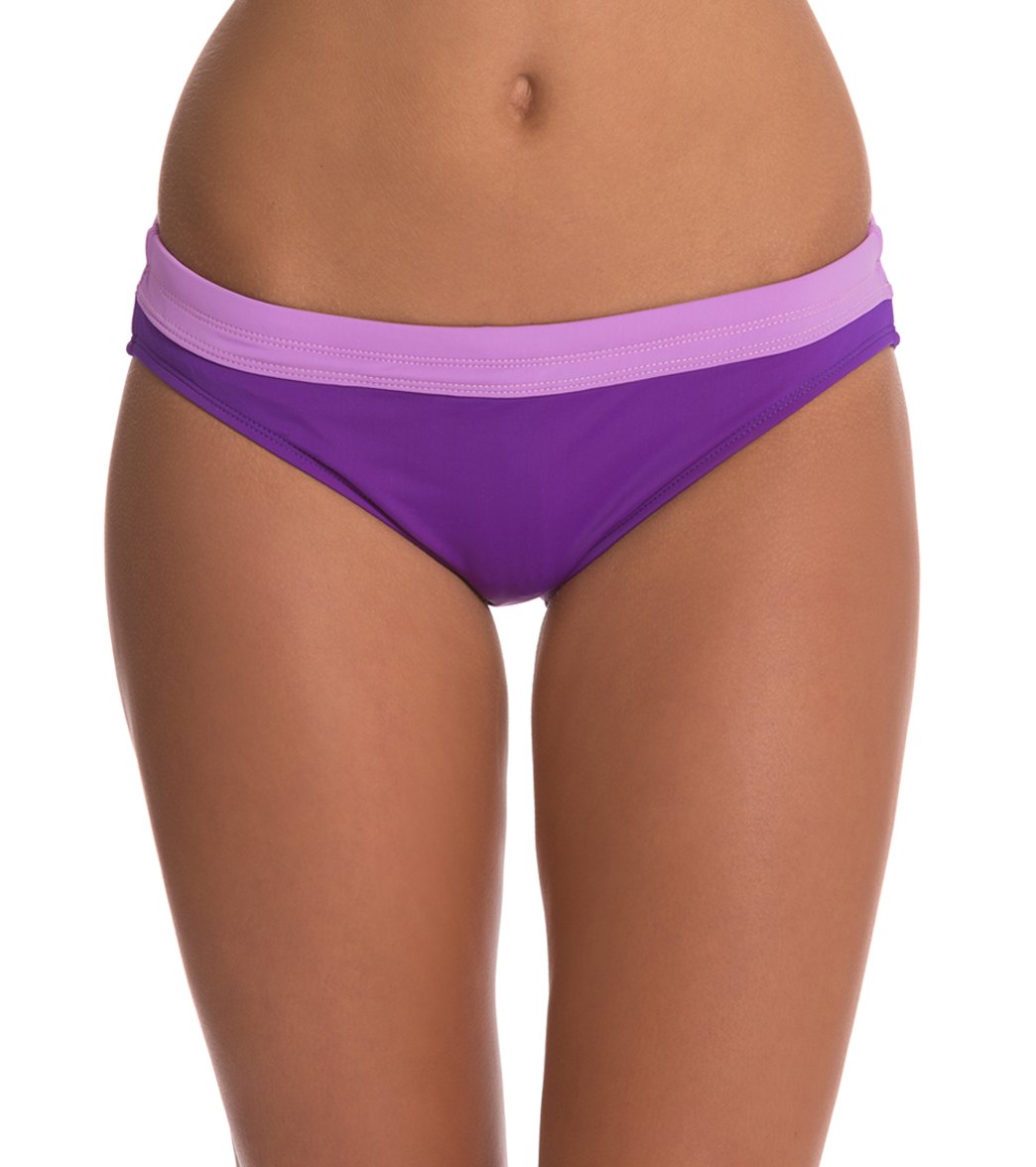 Eq Swimwear Rebel Swim Bottom - Purple/Lilac Small Polyester - Swimoutlet.com