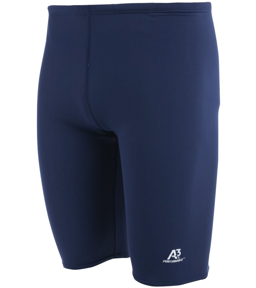 A3 Performance Poly Jammer Swimsuit - Navy 28 Polyester/Pbt - Swimoutlet.com