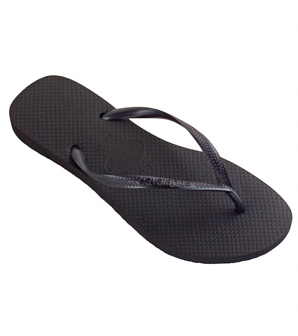 Havaianas Women's Slim Flip Flop - Black Us 6 Brazil 35/36 - Swimoutlet.com