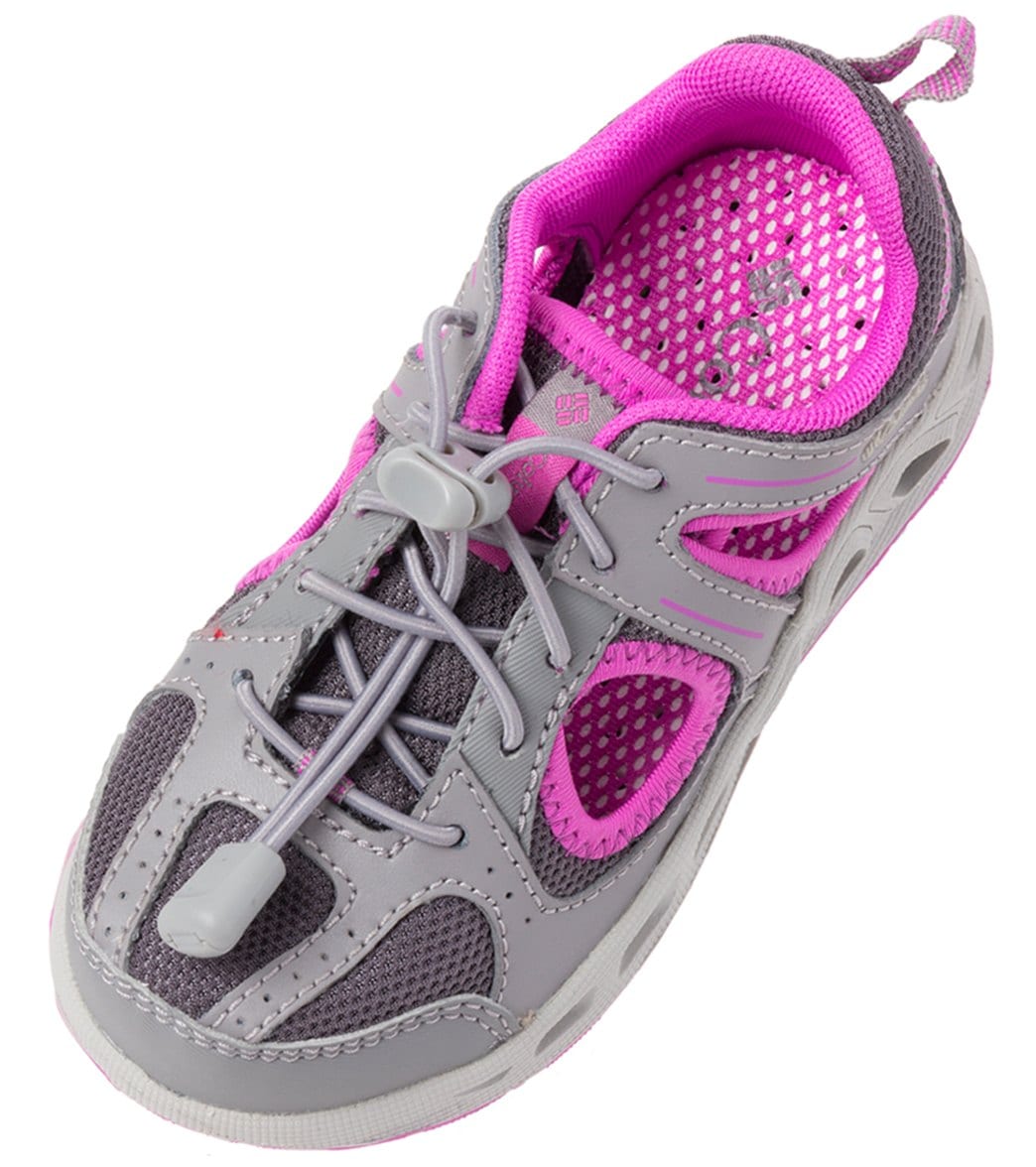 Columbia Kids' Supervent Water Shoe - Shale/Foxglove 8 Rubber - Swimoutlet.com