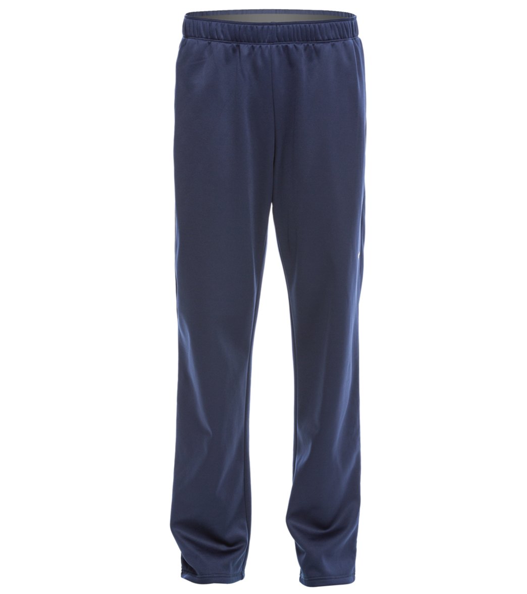 Speedo Men's Streamline Warm Up Pants - Navy Xxl Polyester - Swimoutlet.com