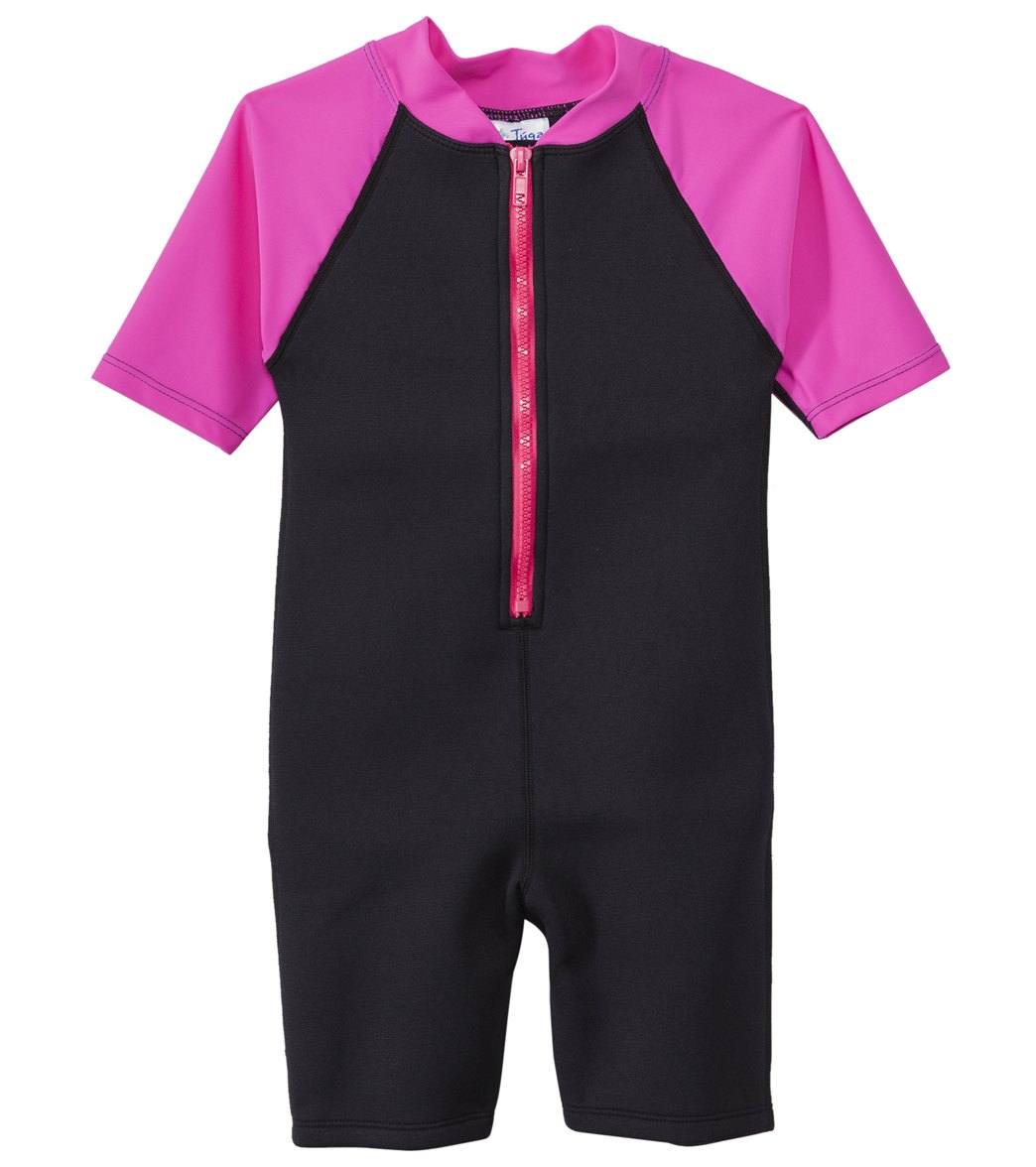 Tuga Kids' Thermal Suit 1-14 Years - Pink 2 Years Lycra®/Nylon - Swimoutlet.com