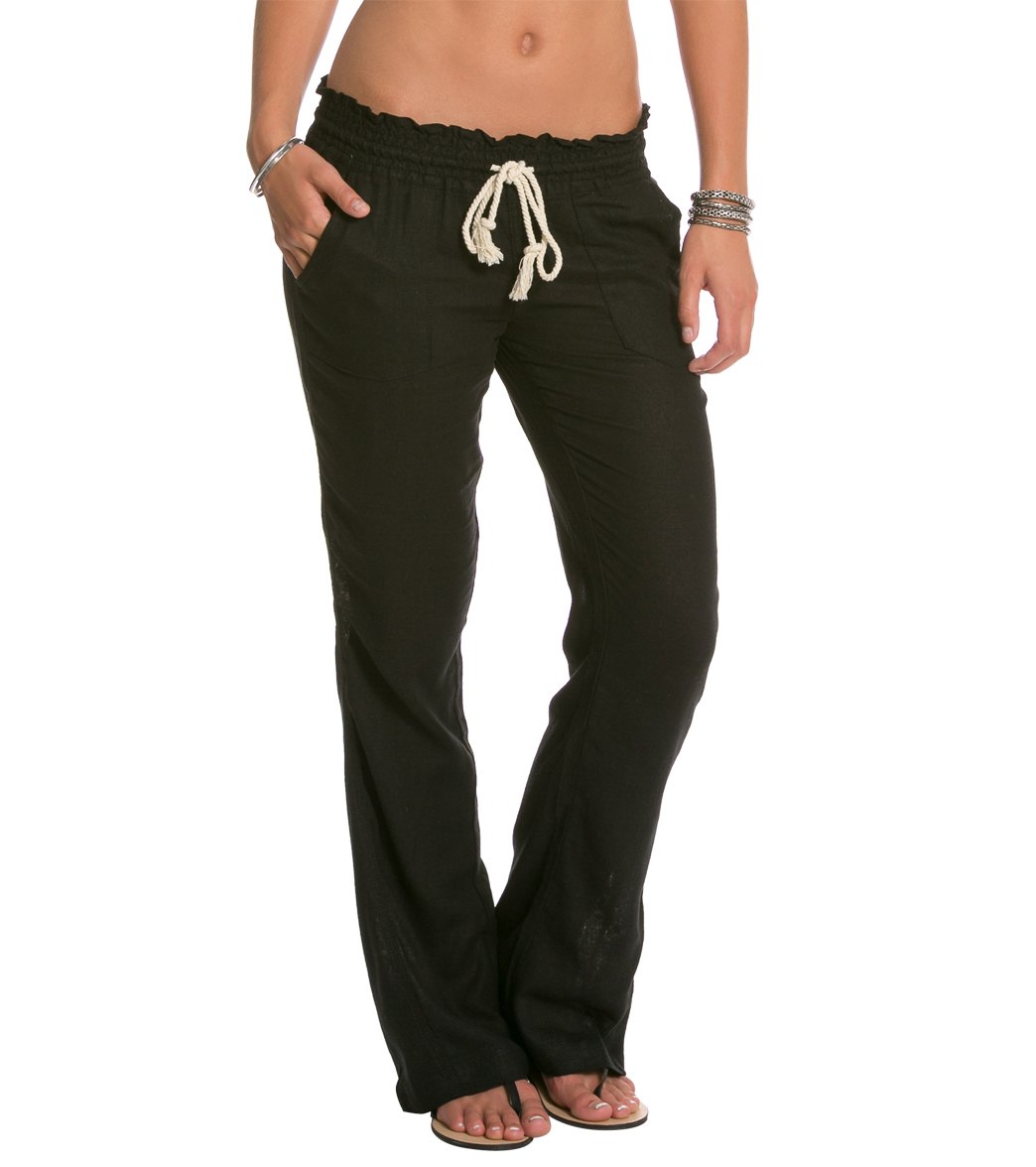 Womens Lekeitio Linen Beach Pants