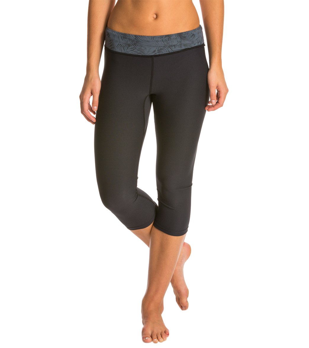 Xcel Women's Molokai Sport Capri - Black Small - Swimoutlet.com