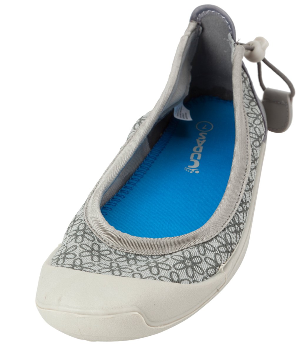 Cudas Women's Catalina Skimmer Water Shoes - Grey 8 - Swimoutlet.com