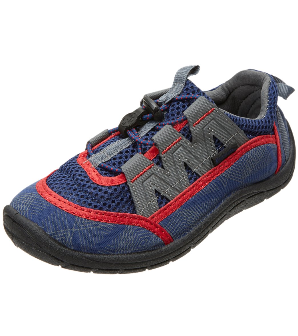 Northside Kids' Brille Ii Water Shoe /Little/Big Kid - Navy/Red 6 - Swimoutlet.com