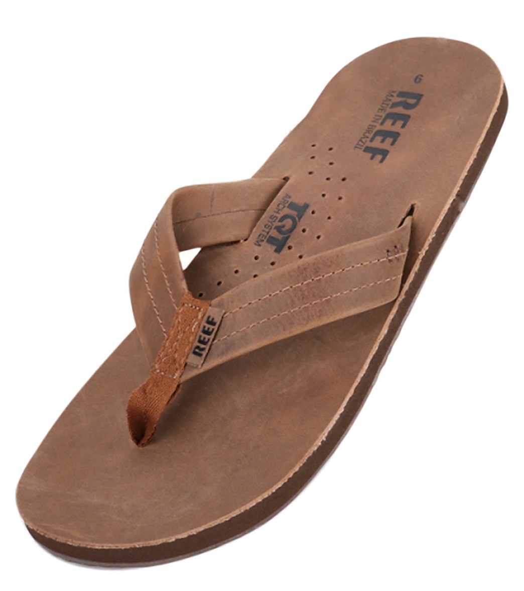 Reef Men's Draftsmen Sandals - Bronze Brown 7 - Swimoutlet.com