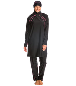 Alsharifa Sportiva Navy Modest Swimsuit at