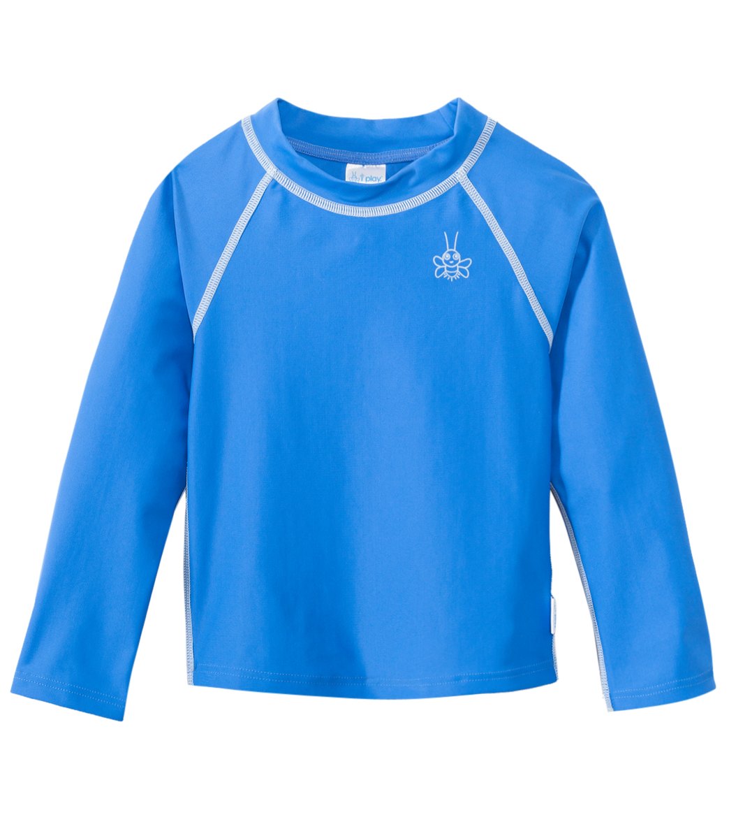 I Play. By Green Sprouts Long Sleeve Rashguard Baby - Royal 18 Months Lycra® - Swimoutlet.com