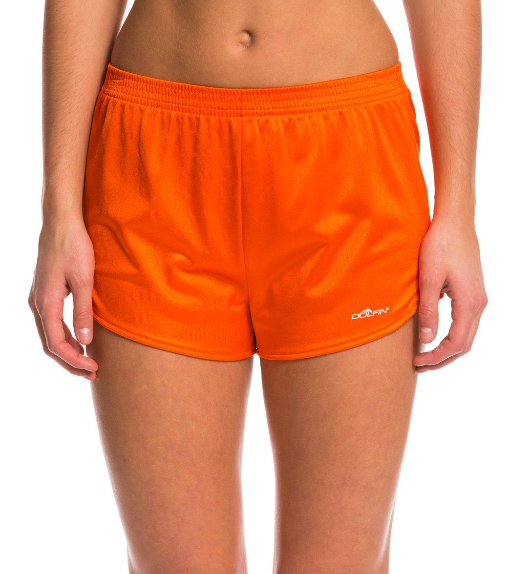 Dolfin Original Tricot Short - Orange Xl Size Xl Nylon - Swimoutlet.com