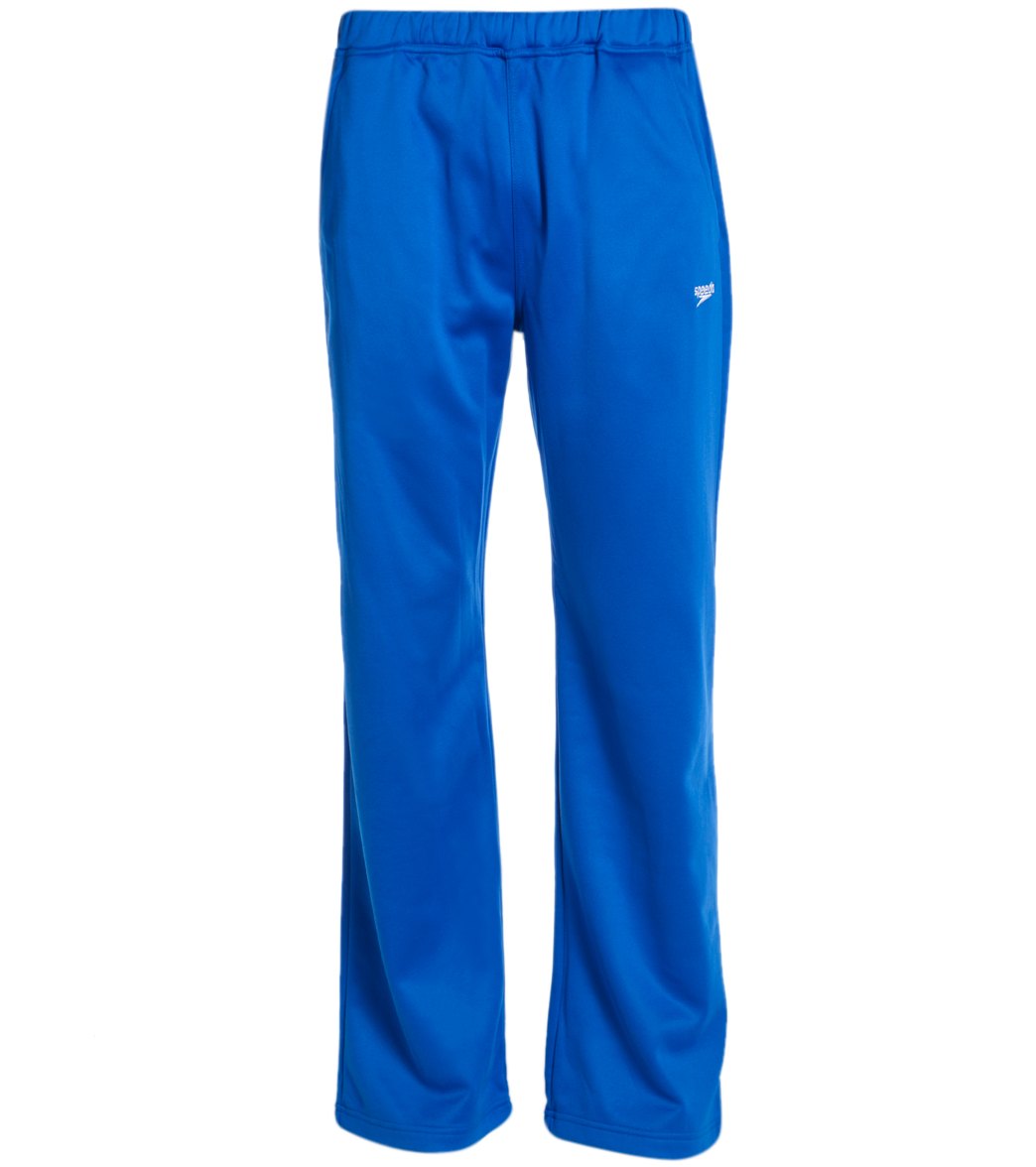 Speedo Male Sonic Warm Up Pants - Sapphire Xxsmall Size X-Small Polyester - Swimoutlet.com