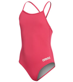 Arena Girls' Master MaxLife Thin Strap Micro Back One Piece