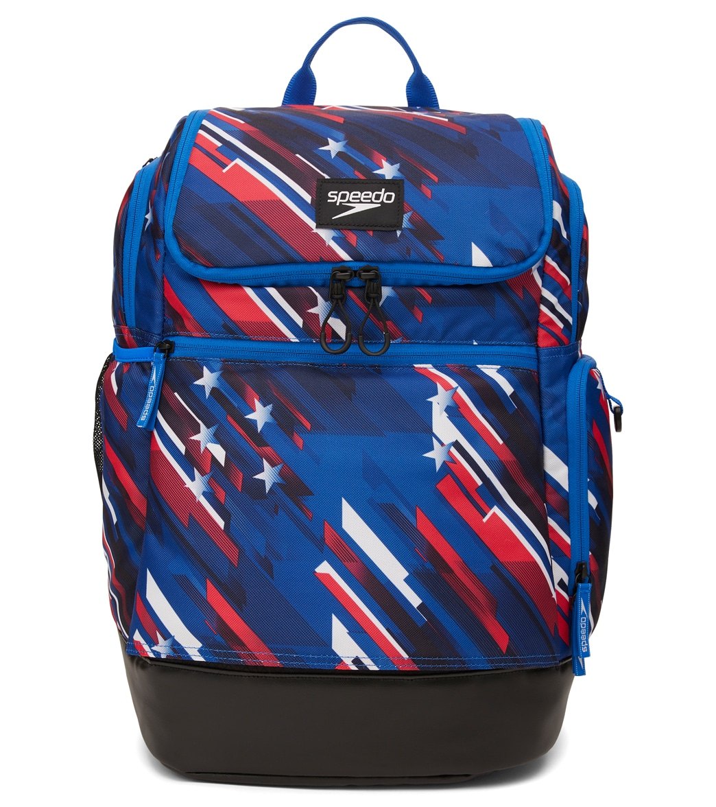 Speedo Printed Teamster 2.0 35L Backpack - Americana Rwb - Swimoutlet.com