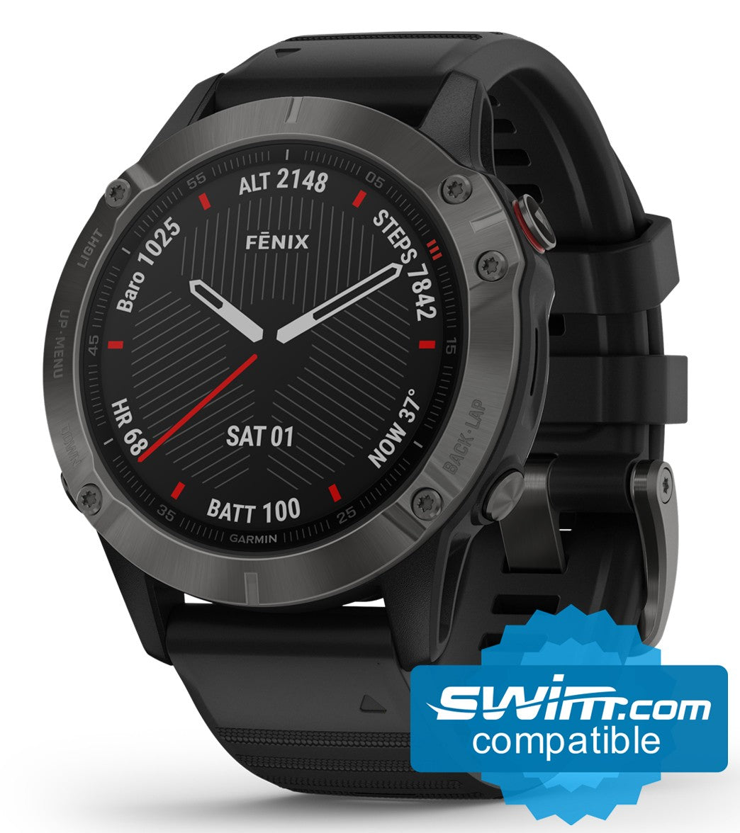 Garmin Fenix 6 Gps Smartwatch Multi Color - Swimoutlet.com