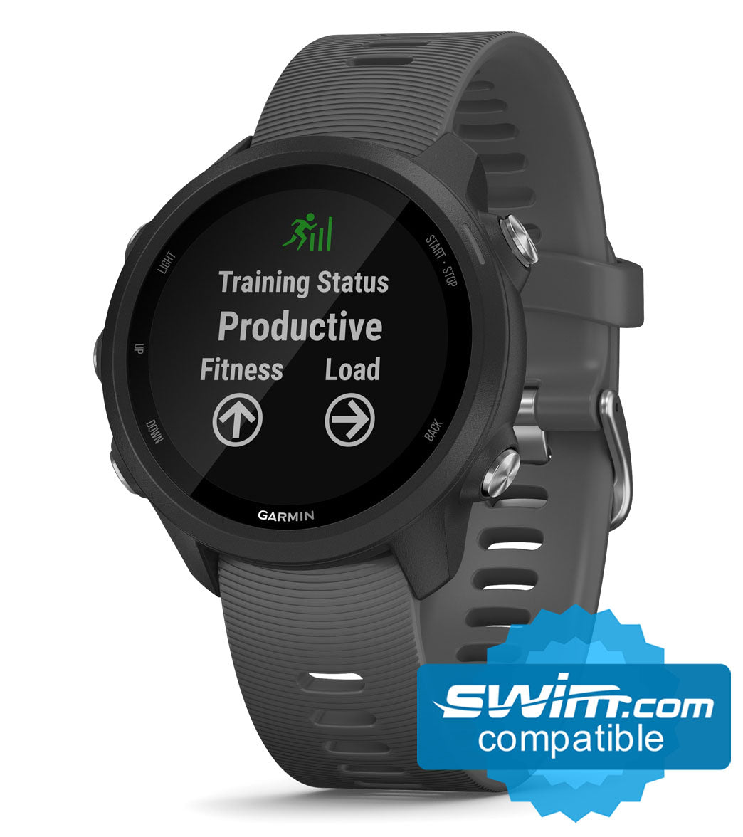 Garmin Forerunner 245 Gps Smartwatch - Slate - Swimoutlet.com