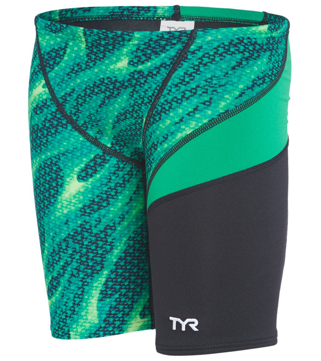 TYR Boys' Reaper Jammer Swimsuit at SwimOutlet.com