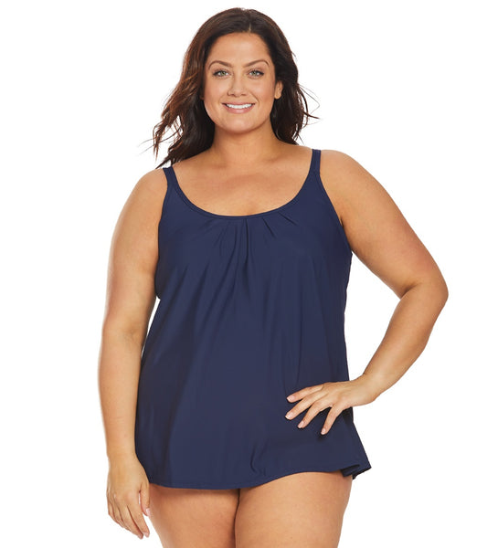 speedo plus size tankini