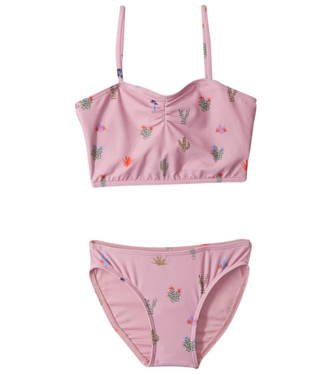 O'Neill Girls' Cacti Crop Top Bikini Top Swim Set (Toddler, Little Kid ...