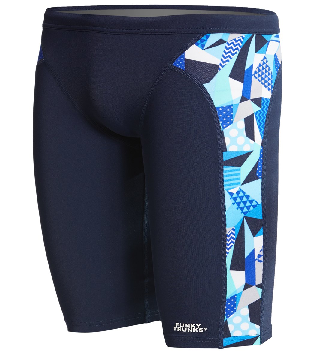 Funky Trunks Men's Crack Attack Jammer Swimsuit at SwimOutlet.com