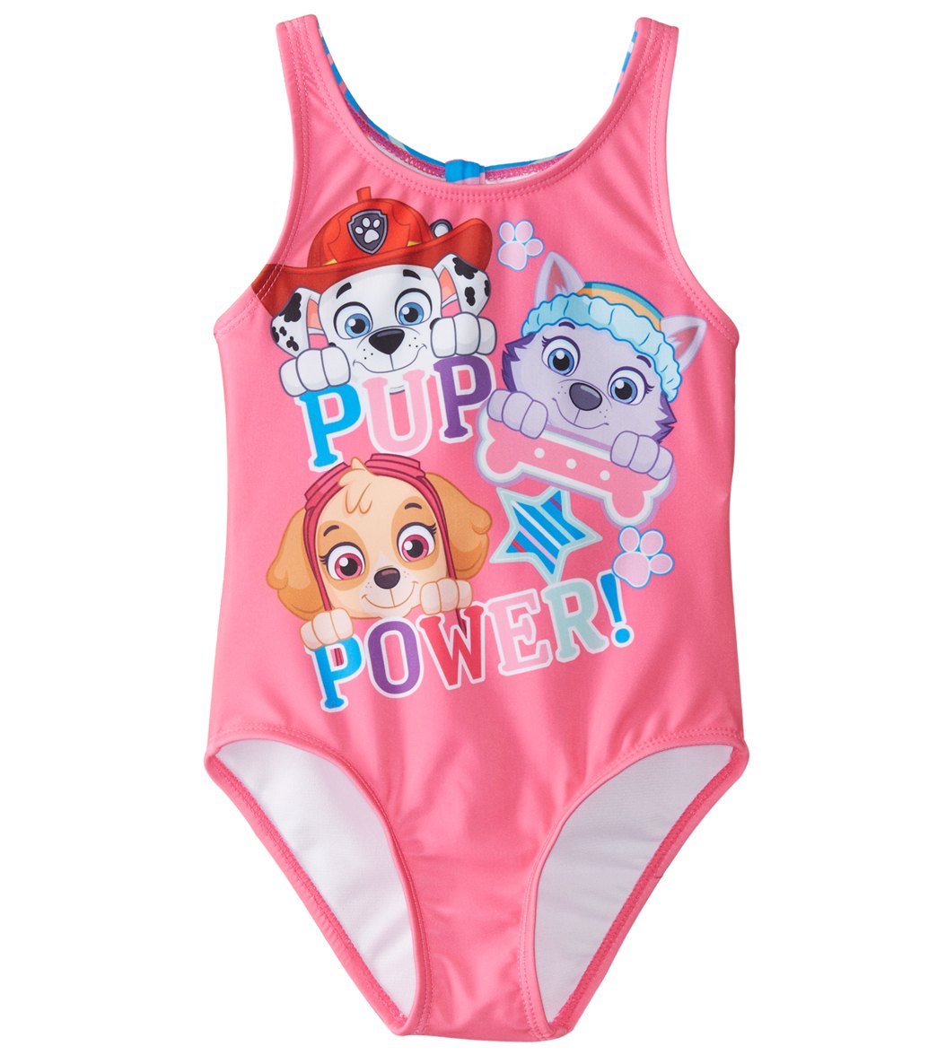 Disney Girls Paw Patrol One Piece Swimsuit Toddler At
