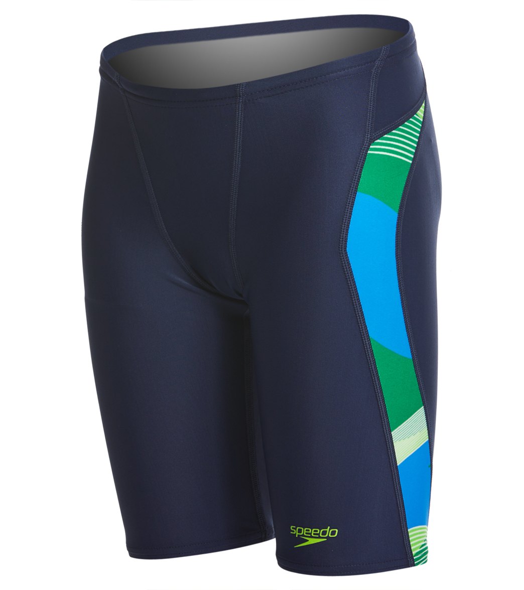 Speedo Boys' Race Riderz Jammer Swimsuit at SwimOutlet.com