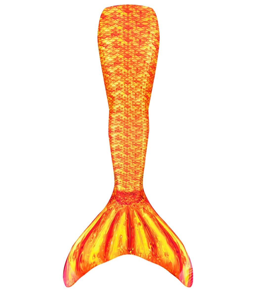 Fin Fun Tropical Sunrise Mermaid Tail & Monofin Youth/Adult - Adultlarge Neoprene/Polyester/Poly-Propylene/Spandex - Swimoutlet.com