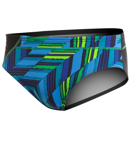 Speedo Endurance+ Angles Brief Swimsuit at SwimOutlet.com