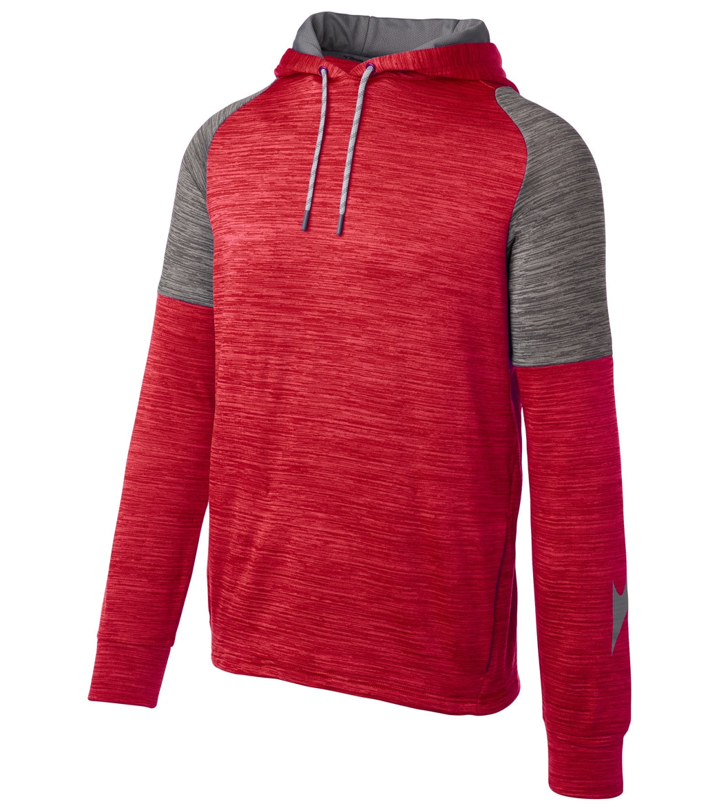 Mizuno Men's Velocity Hoodie - Red/Shade Large - Swimoutlet.com