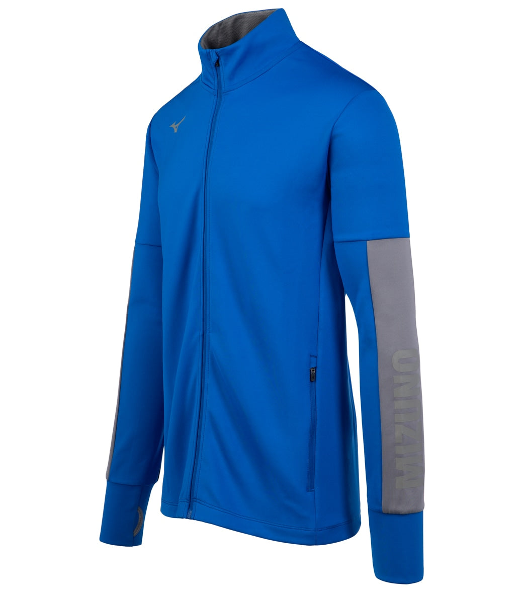 Mizuno Youth Alpha Quest Jacket - Royal/Shade Large - Swimoutlet.com