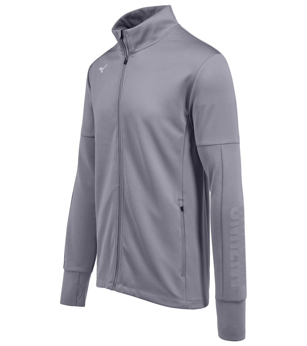 Mizuno Youth Alpha Quest Jacket - Quiet Shade Large - Swimoutlet.com