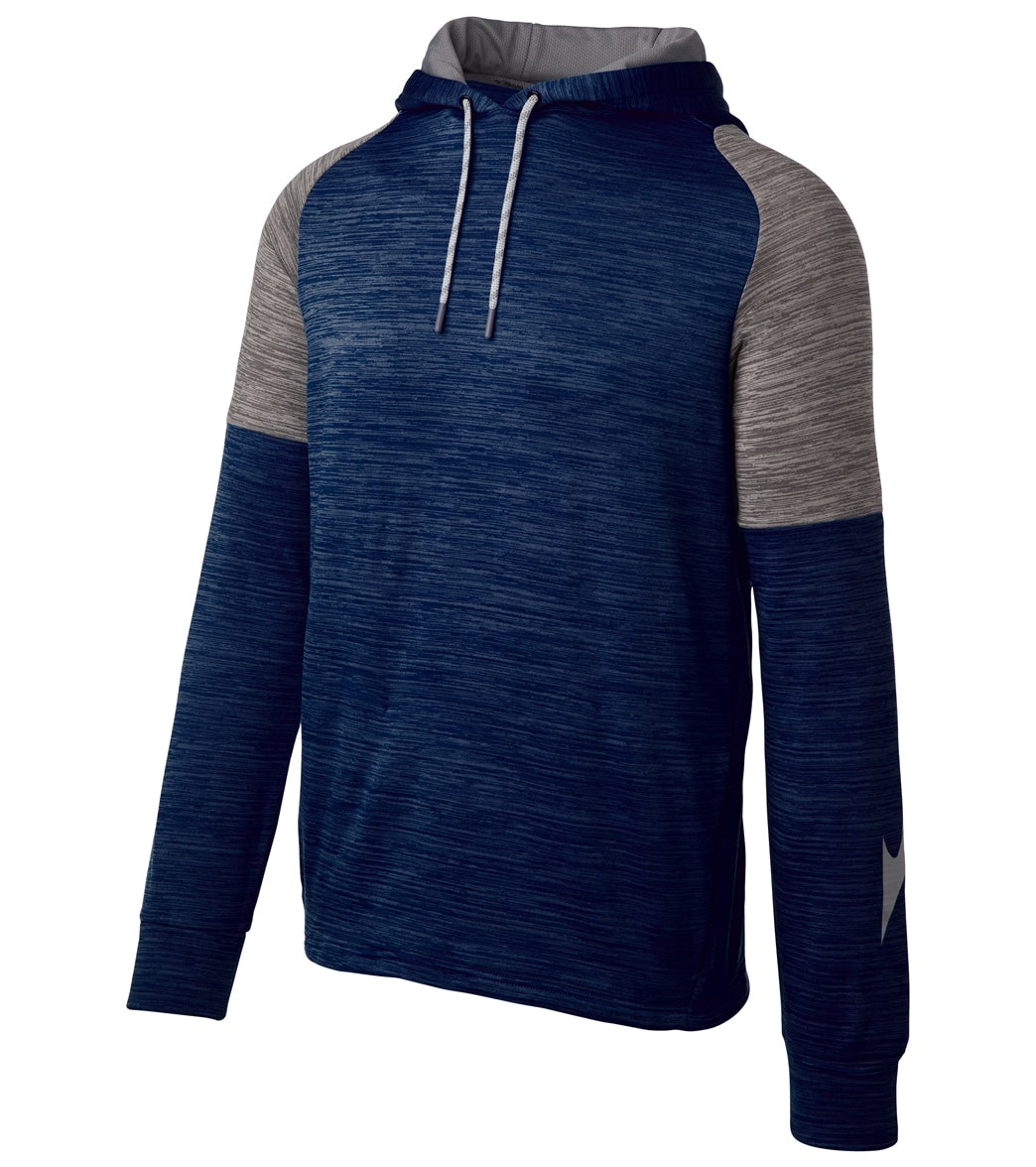 Mizuno Boys' Velocity Hoodie - Navy/Shade Large - Swimoutlet.com