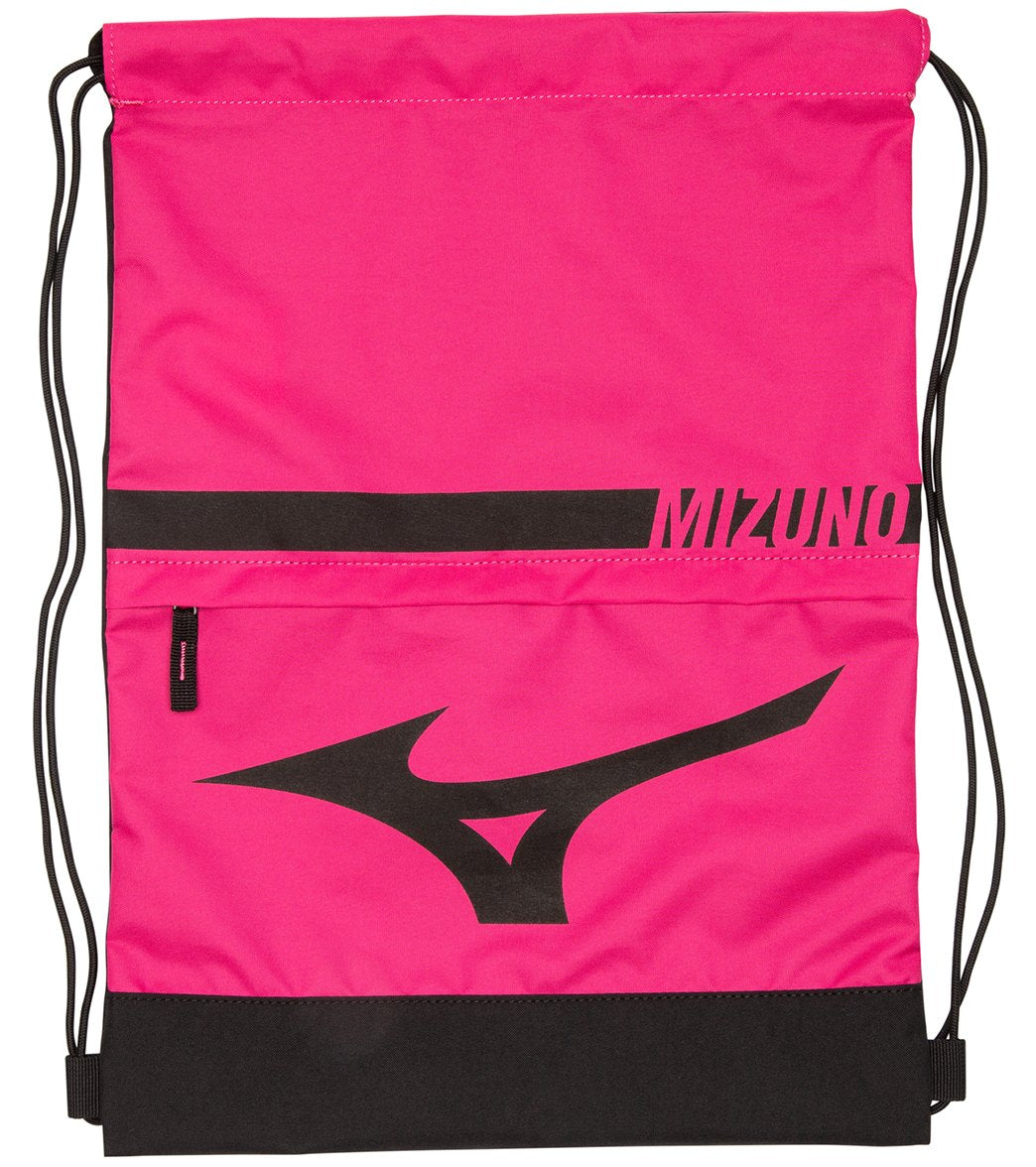 Mizuno Runbird X Drawstring Backpack - Pink - Swimoutlet.com