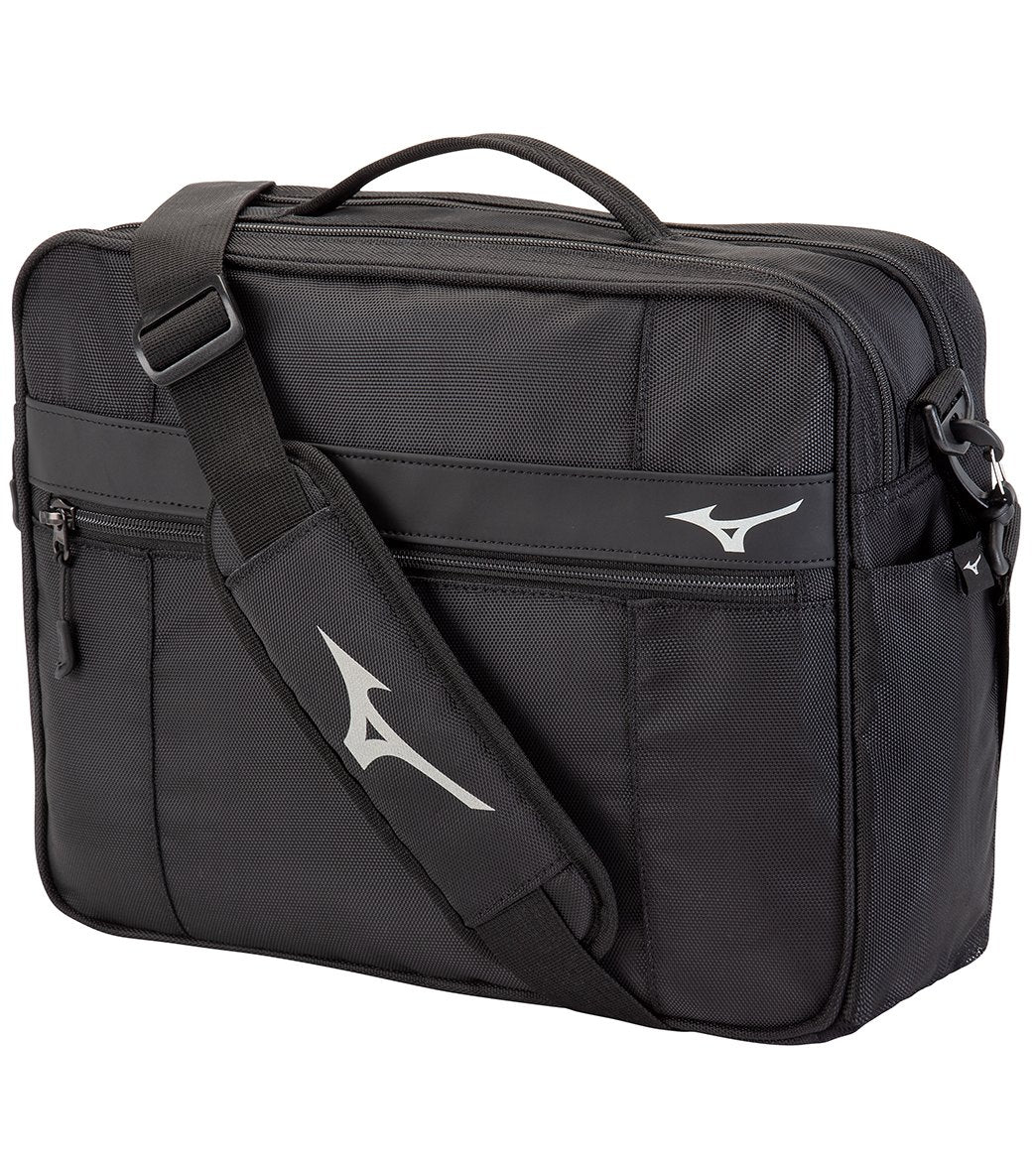 Mizuno Front Office 21 Briefcase - Black - Swimoutlet.com