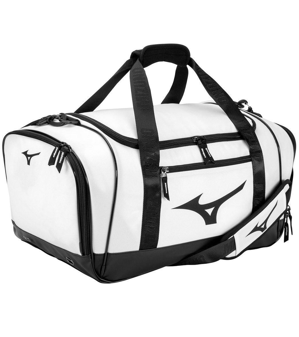 Mizuno All Sport Duffle Bag - White - Swimoutlet.com