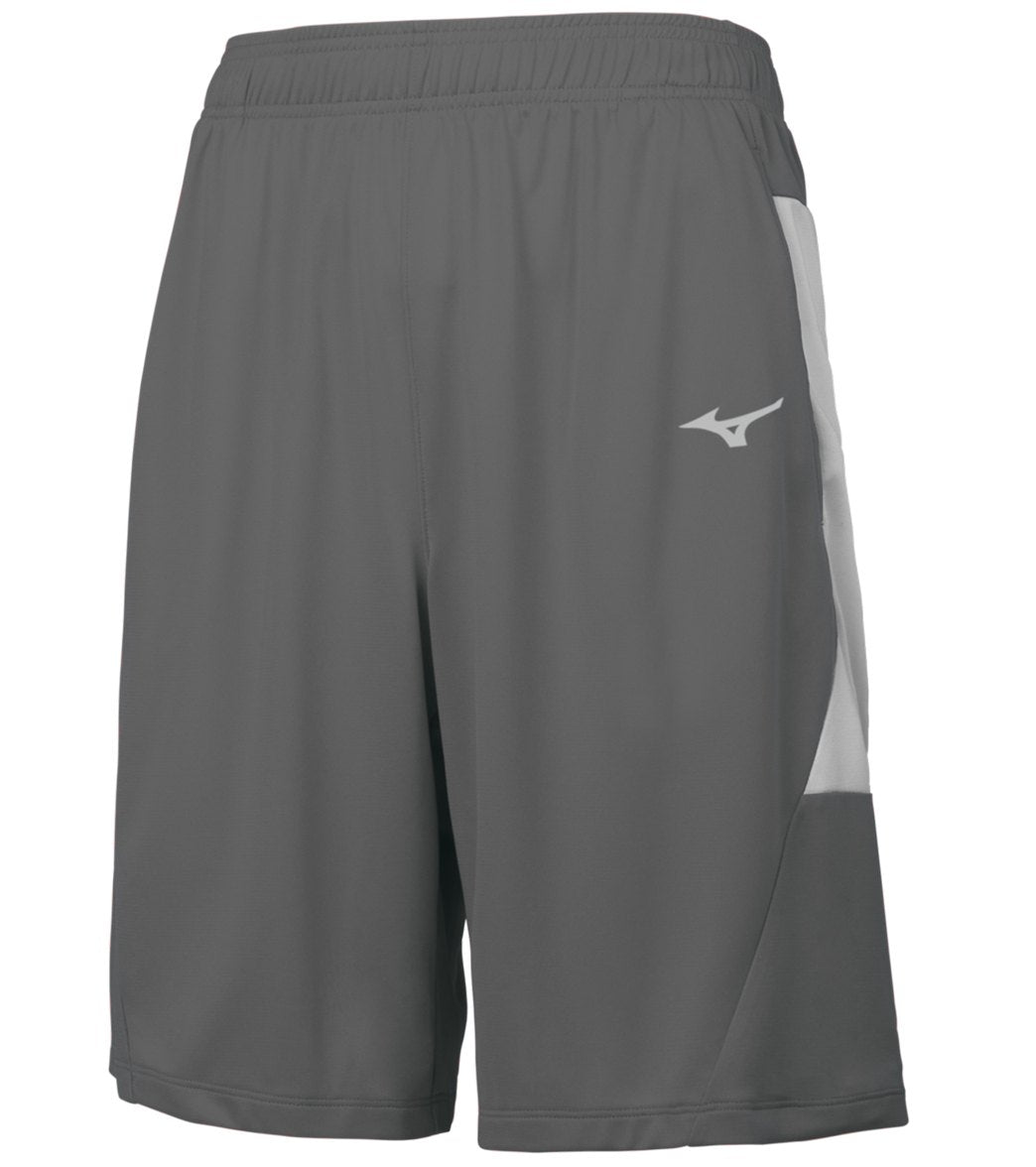 Mizuno Boys' Aerolite Short - Charcoal-Grey Large Charcoal/Grey - Swimoutlet.com